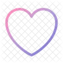 Coeur Affection Romance Icon