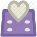 Coeur Carte Epingle Icon