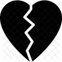 Casse Coeur Emoji Icône