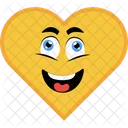 Emoji Coeur Emoji Coeur Icône