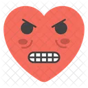 Coeur Emoji Emoticone Emotion Icône