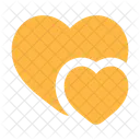 Coeurs Amour Coeur Icône