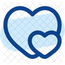 Coeurs Amour Coeur Icône