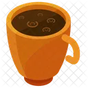 Black Coffee Cup Icon