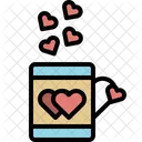 Coffee Love Cup Icon