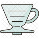 Coffee Dripper Brewing Icon