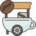 Coffee Cart Espresso Icon