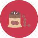 Coffee Bean Bag Icon