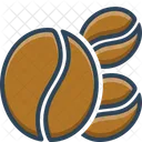 Coffee Bean Food Icon