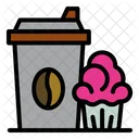 Coffee Pattiserie Food Icon