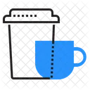 Coffee Break Cups Icon