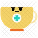 Coffee Saint Patrick Cup Icon