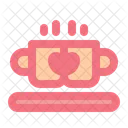 Coffee Love Romantic Icon