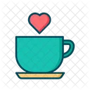 Coffee Coffee Date Love Date Icon