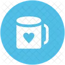 Coffee Mug Heart Icon
