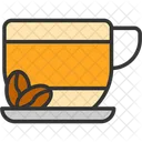 Coffee Heart Hot Icon