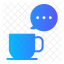 Coffee Beverage Conversation Icon
