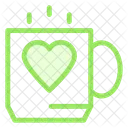 Coffee Tea Love Icon