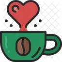 Coffee Addict Lover Icon