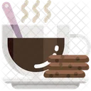 Coffee And Cookie  Icon