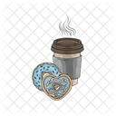 Coffee And Donut Coffee Donut Icon