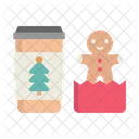 Coffee And Gingerbread  Icon