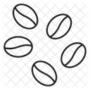 コーヒー豆  アイコン