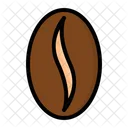 Coffee Bean Seed Icon