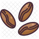 Coffee Bean Seeds Nature Icon