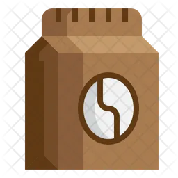 Coffee Bean Bag  Icon