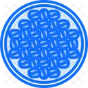 Coffee Bean Plate Coffee Bean Plate Icon