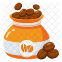Coffee Beans Cocoa Icon