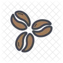 Coffee Beans Beans Grey Coffee Beans Icon