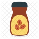 Coffee Beans Bottle  Icon