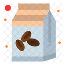Coffee Box Sugar Bowl Bean Icon