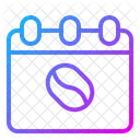 Coffee Calendar  Icon