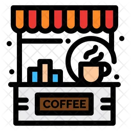 Coffee Counter  Icon