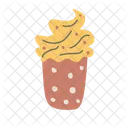 Cream Food Dessert Icon