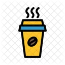 Coffee Cup Takeaway Cup Hot Coffee Icon