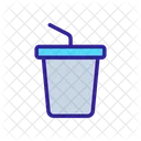 Takeout Glass Drink Icon