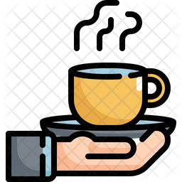 Download Free Coffee Cup Colored Outline Icon Available In Svg Png Eps Ai Icon Fonts