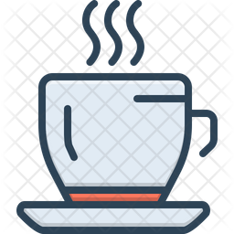 Download Coffee Cup Icon Of Colored Outline Style Available In Svg Png Eps Ai Icon Fonts PSD Mockup Templates