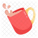 Coffee Cup Coffee Mug Coffee Spill Icône