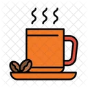 Coffee Cup Plate Icon