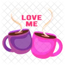 Coffee Cup Coffee Mug Romantic Tea Icon