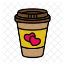 Coffee Cup Warmth Love Icon