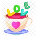 Coffee Cup Coffee Mug Romantic Tea Icon