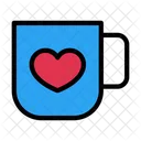 Coffee Cup Tea Love Icon