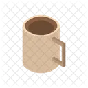 Coffee Cup Isometric Coffee Icon