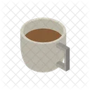 Coffee Cup Isometric Coffee Icon